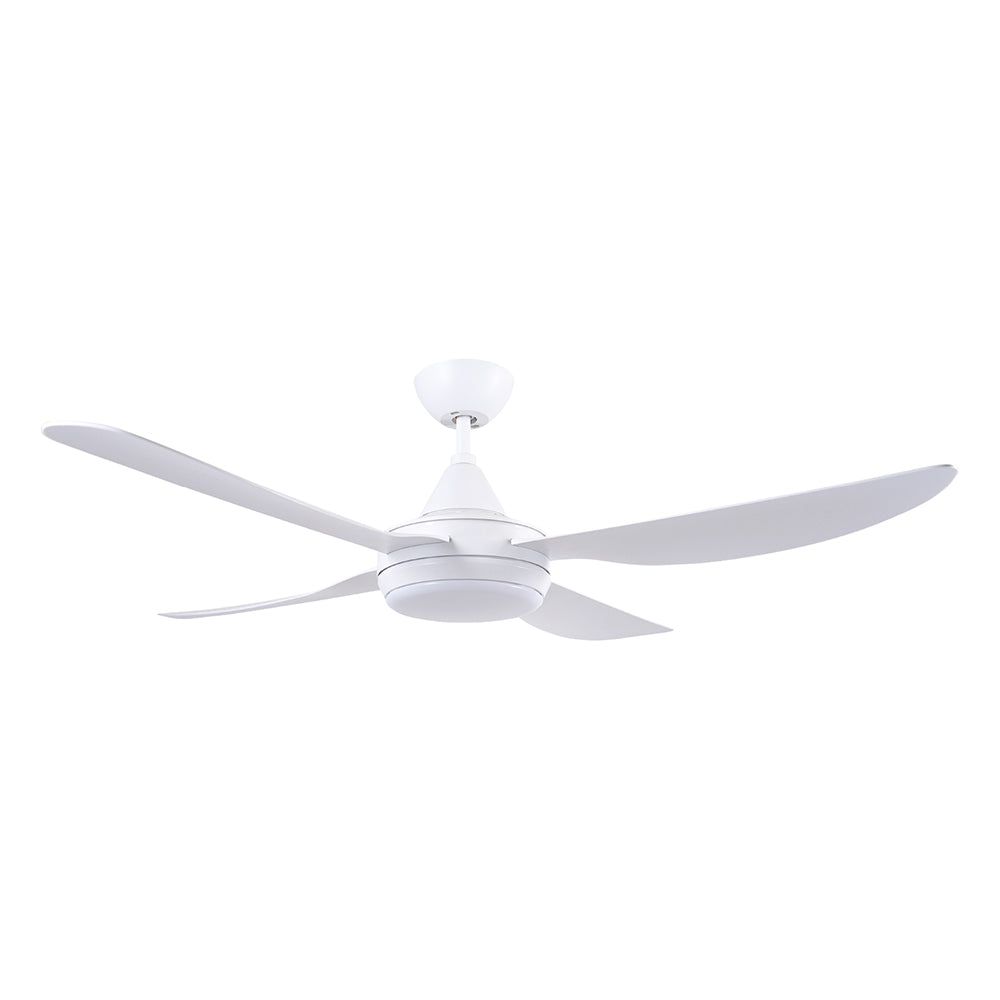 Vector III 48" AC Ceiling Fan With 18W Dimmable LED Light White / Tri-Colour - 22291/05