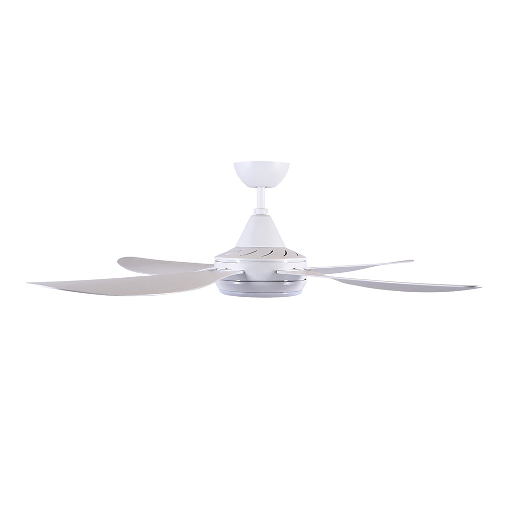 Vector III 52" AC Ceiling Fan With 18W Dimmable LED Light White / Tri-Colour - 22293/05