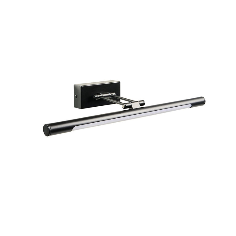 Carlo 8W LED Vanity / Picture Light Black / Tri-Colour - 22454/06