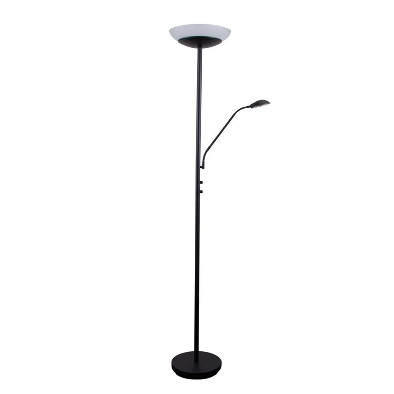 Eden 23W Mother & Child LED Floor Lamp Black / Warm White - 22501