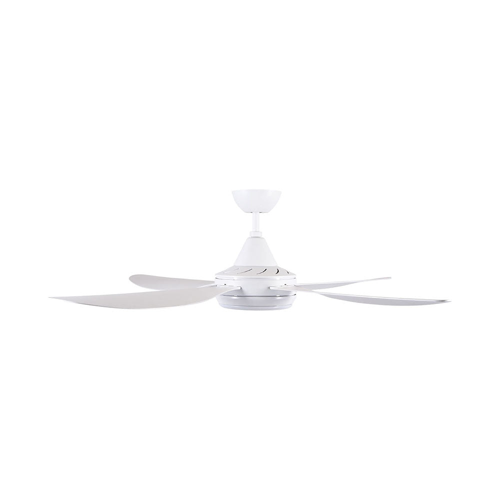 Vector 52" DC Ceiling Fan With 18W Dimmable LED Light Pure White / Tri-Colour - 22695/05