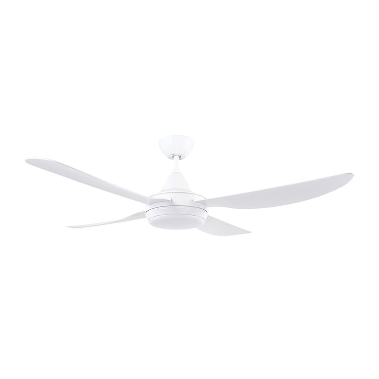Vector 56" DC Ceiling Fan With 18W Dimmable LED Light Pure White / Tri-Colour - 22697/05