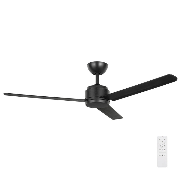 Solana 48" DC Ceiling Fan Matt Black - 22763/06