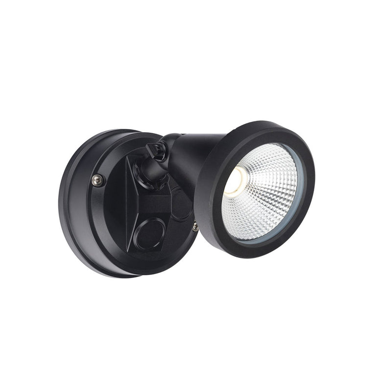 Stinger 10W LED Single Spotlight Black / Tri-Colour - 22822/06