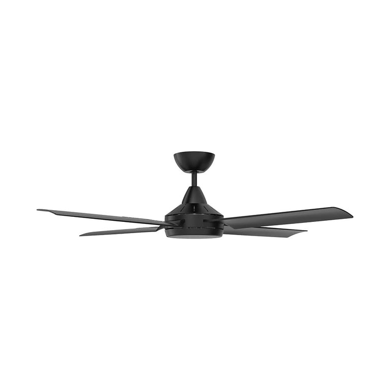 Cairns 52" AC Ceiling Fan Matt Black - 22876/06