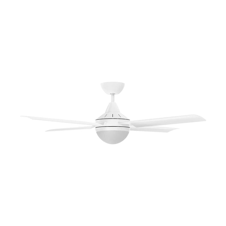 Cairns 52" AC Ceiling Fan With B22 Light Matt White - 22880/05