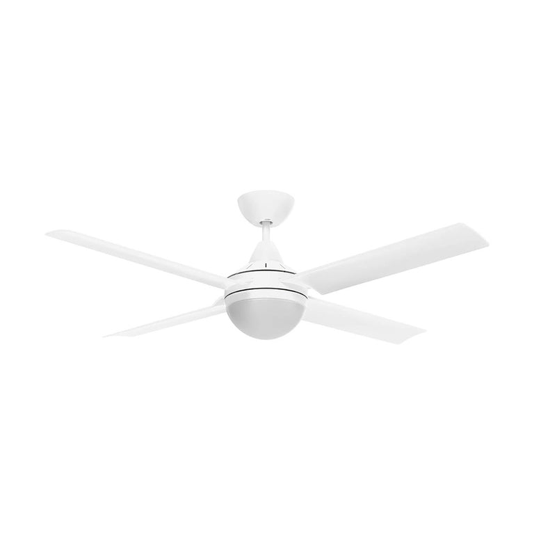 Cairns 52" AC Ceiling Fan With B22 Light Matt White - 22880/05
