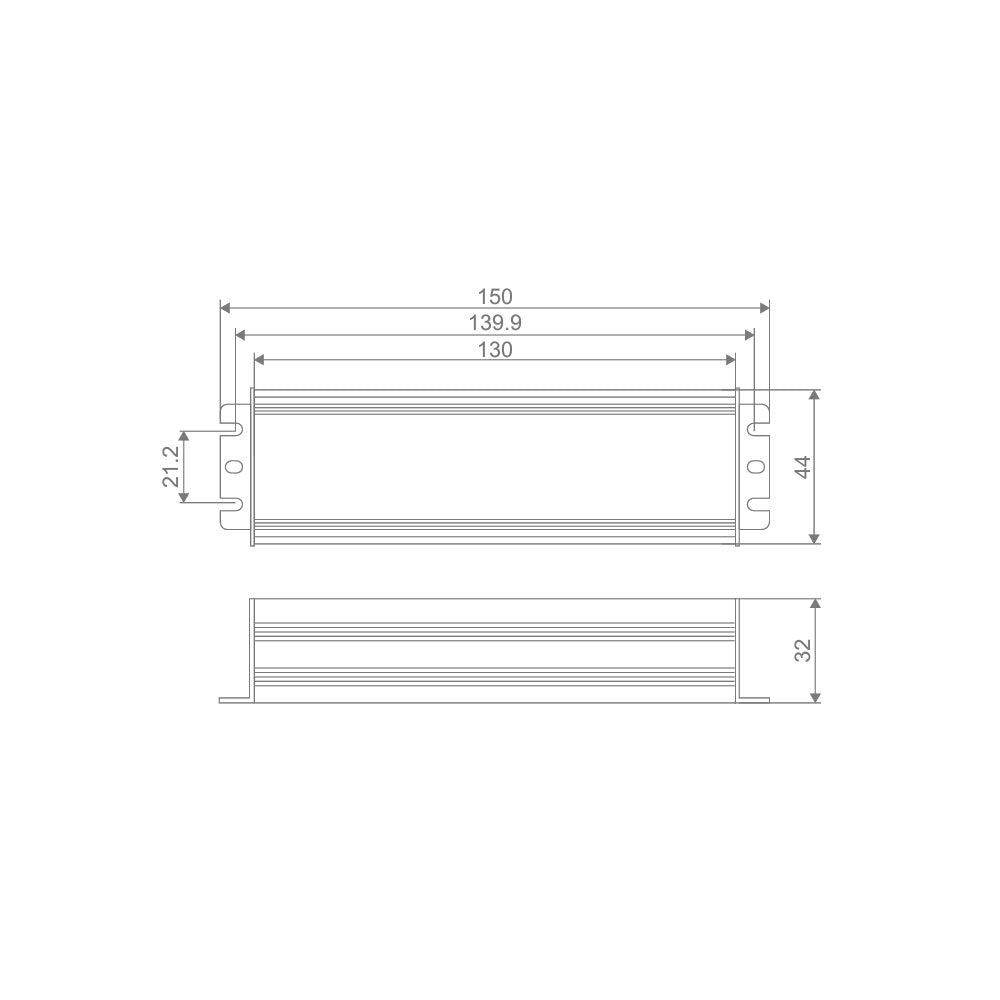 Constant Voltage 12V DC 20W LED Driver IP67 - 23183