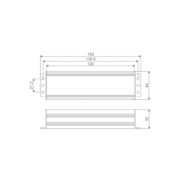 Constant Voltage 12V DC 20W LED Driver IP67 - 23183