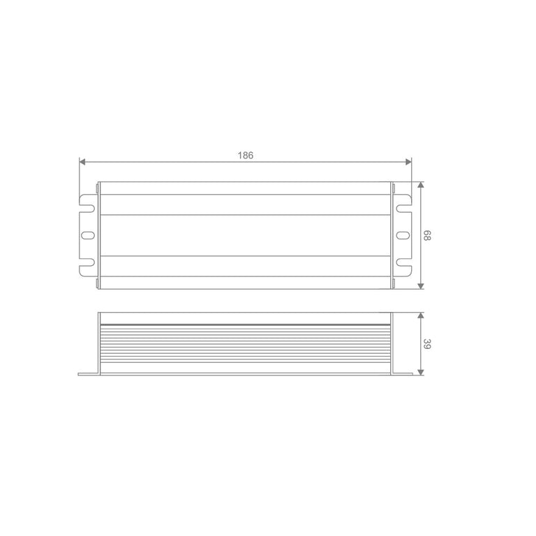 Constant Voltage 12V DC 100W LED Driver IP67 - 23186