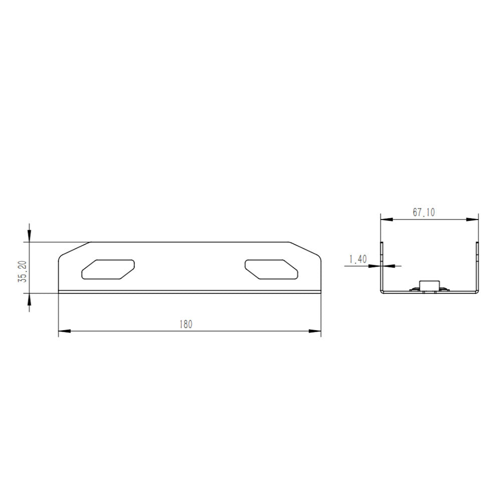 Venus LED Linkable Straight Link Bracket - 232006