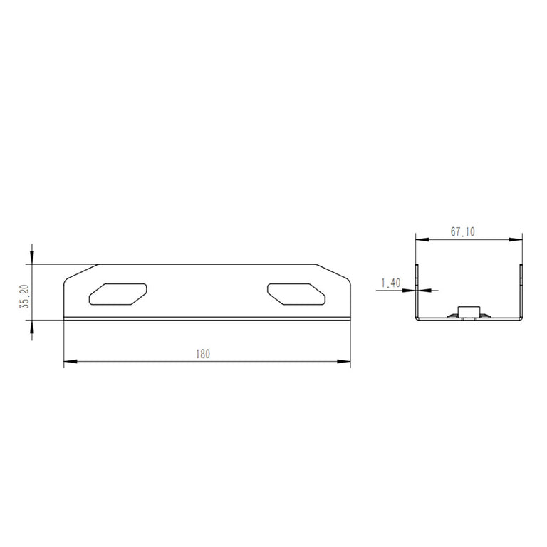 Venus LED Linkable Straight Link Bracket - 232006
