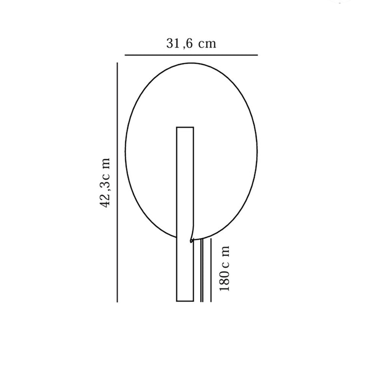 Furiko Wall Light Black - 2320241003