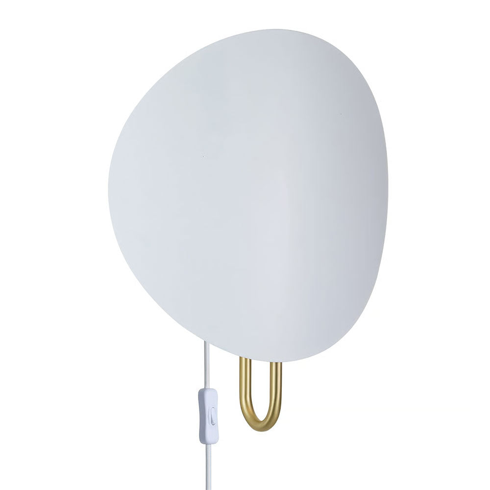 Spargo Wall Light White / Brass - 2320361001