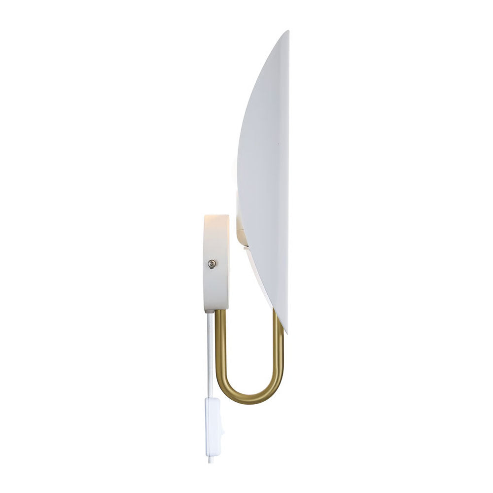 Spargo Wall Light White / Brass - 2320361001