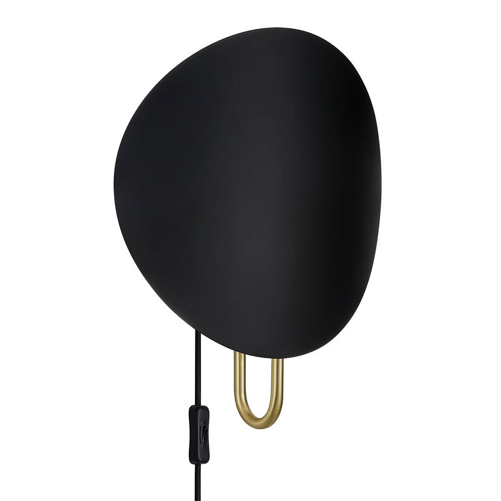 Spargo Wall Light Black / Brass - 2320361003