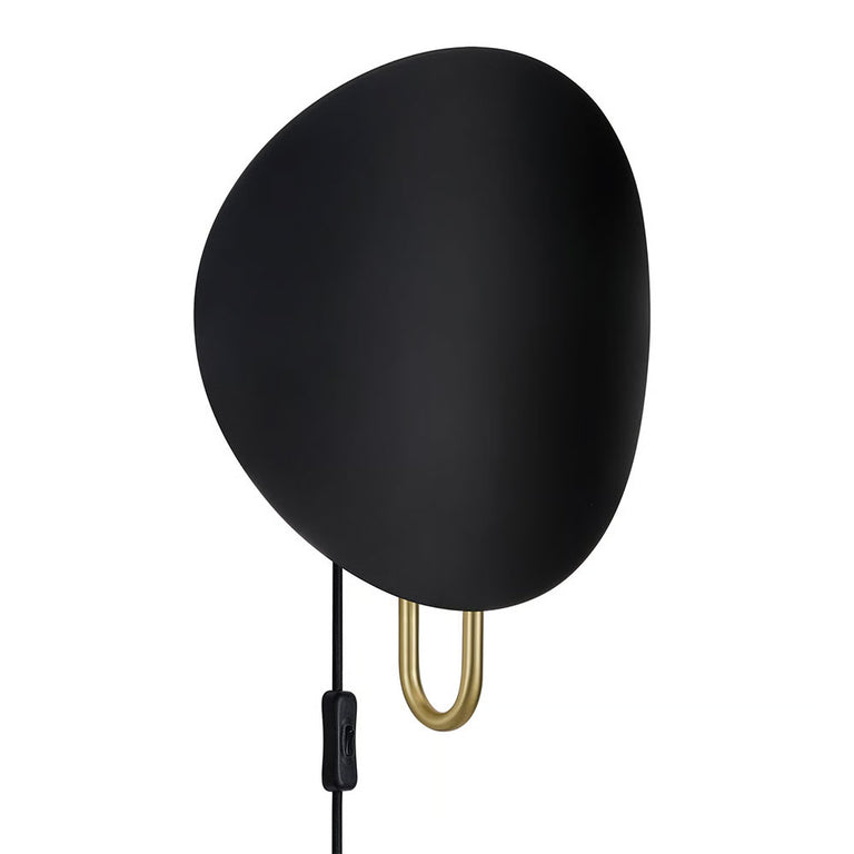 Spargo Wall Light Black / Brass - 2320361003
