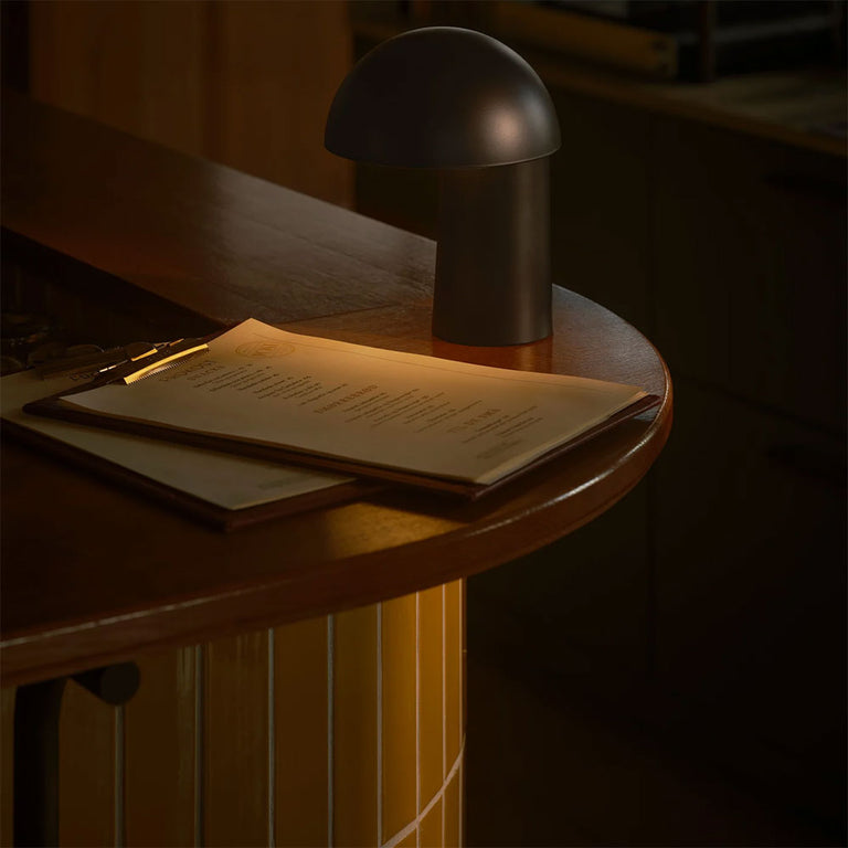Faye Portable LED Table Lamp Black - 2420155003