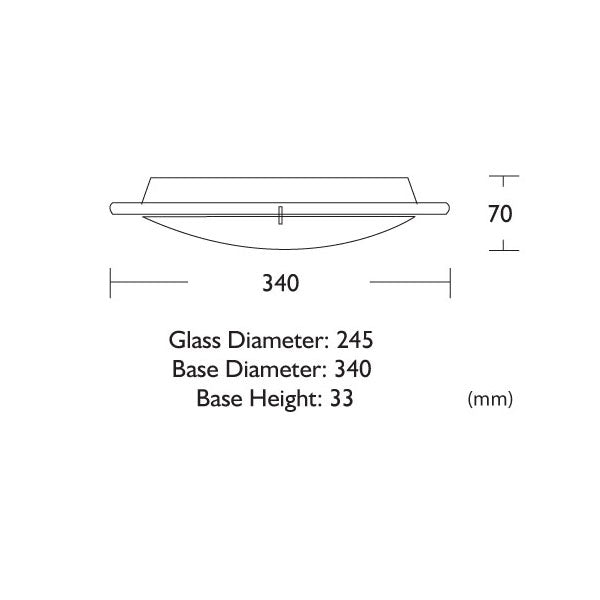 Three Clip Oyster - FA2648/30