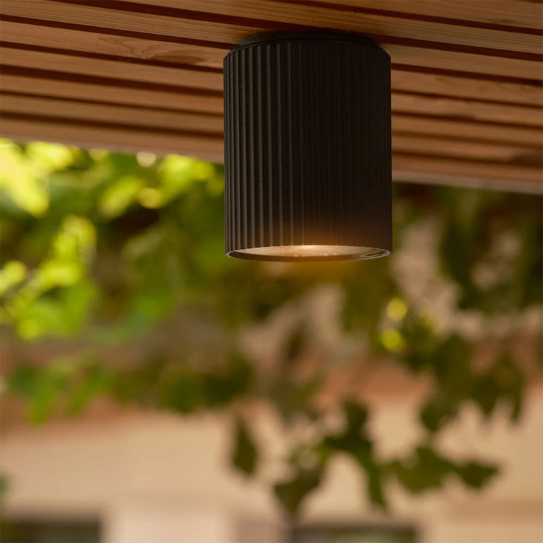Kyklop Ripple Ceiling Light Black - 2518316003