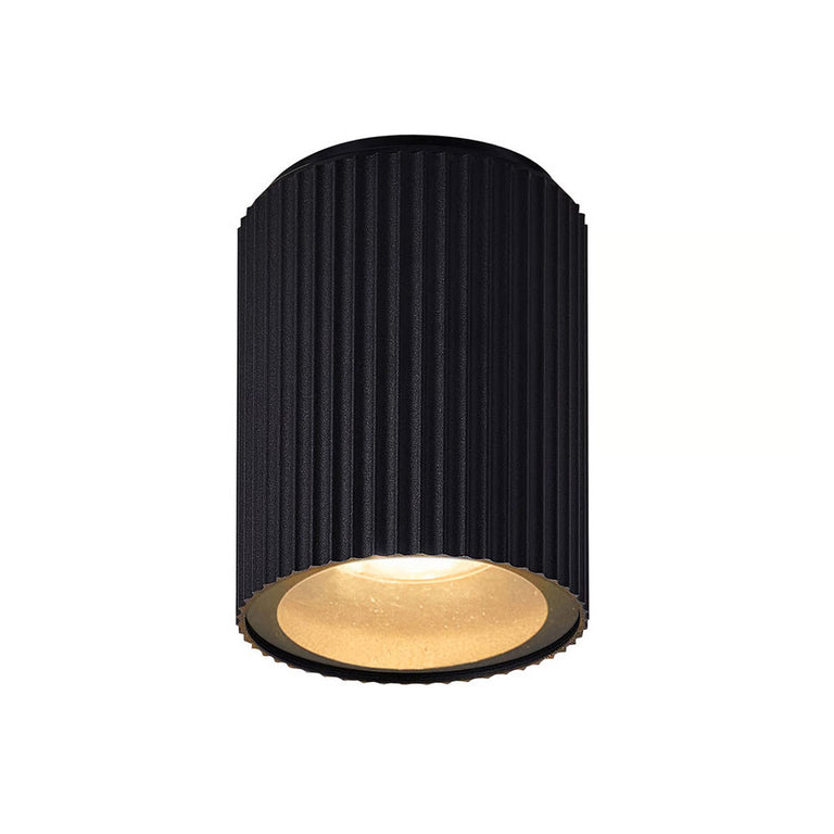 Kyklop Ripple Ceiling Light Black - 2518316003