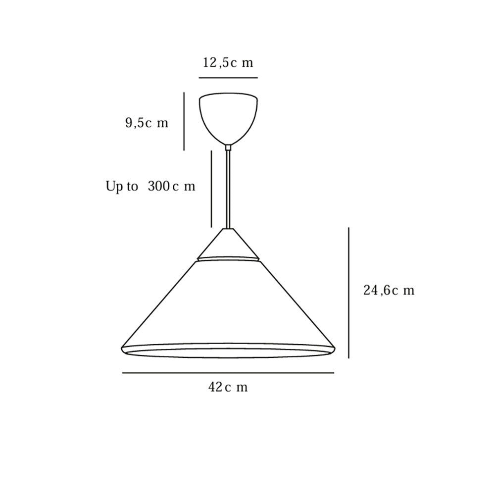 Kinto Pendant White - 2520083001