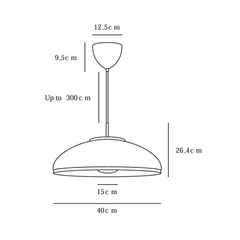 Latif Pendant Black - 2520123003