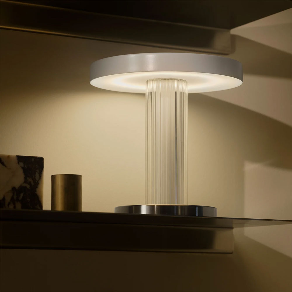 Trezzi LED Portable Table Lamp White - 2520135001
