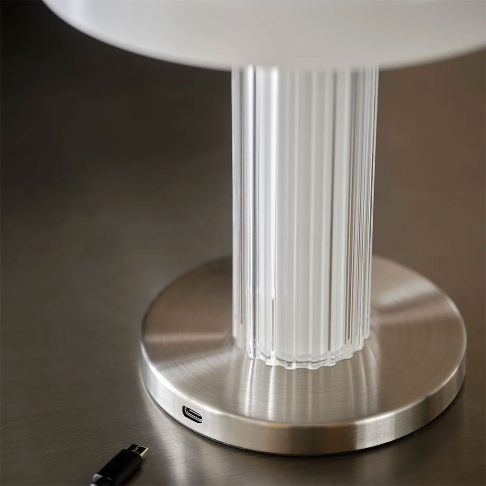 Trezzi LED Portable Table Lamp White - 2520135001