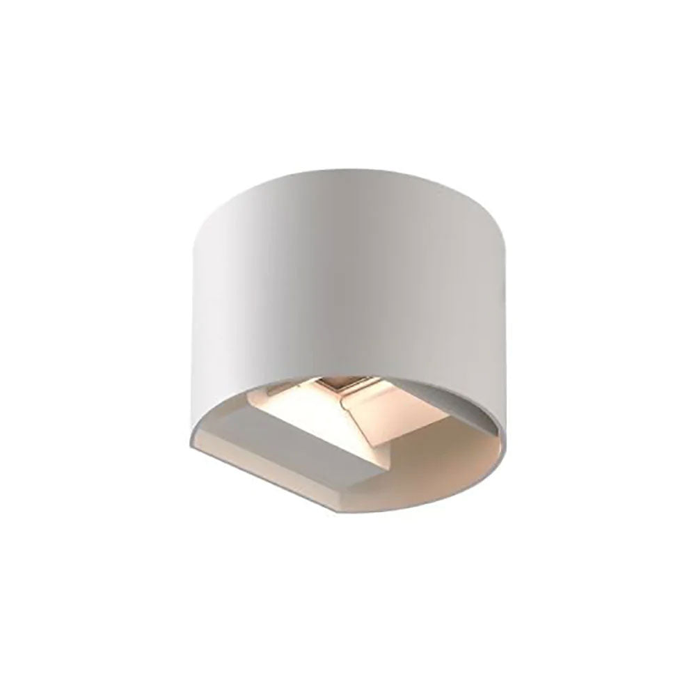 Eltanin 26 6W Up & Down Dimmable LED Wall Pillar Light White / Tri-Colour - 258/WH/TC