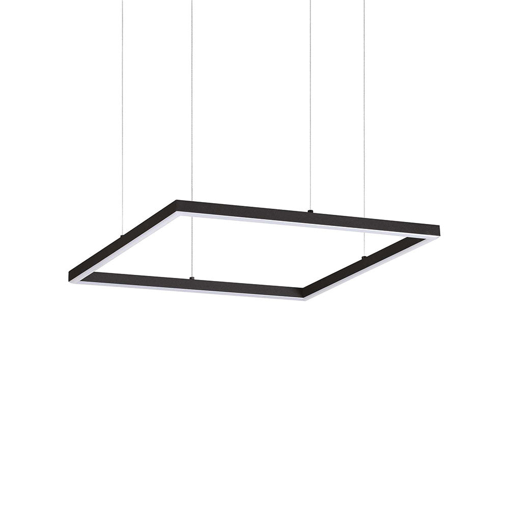 Oracle Slim SP 33W LED 500mm Square Pendant Black / Warm White - 259161