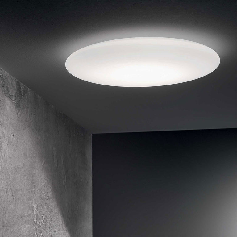Level PL 22.5W LED 400mm Oyster White / Warm White - 261164