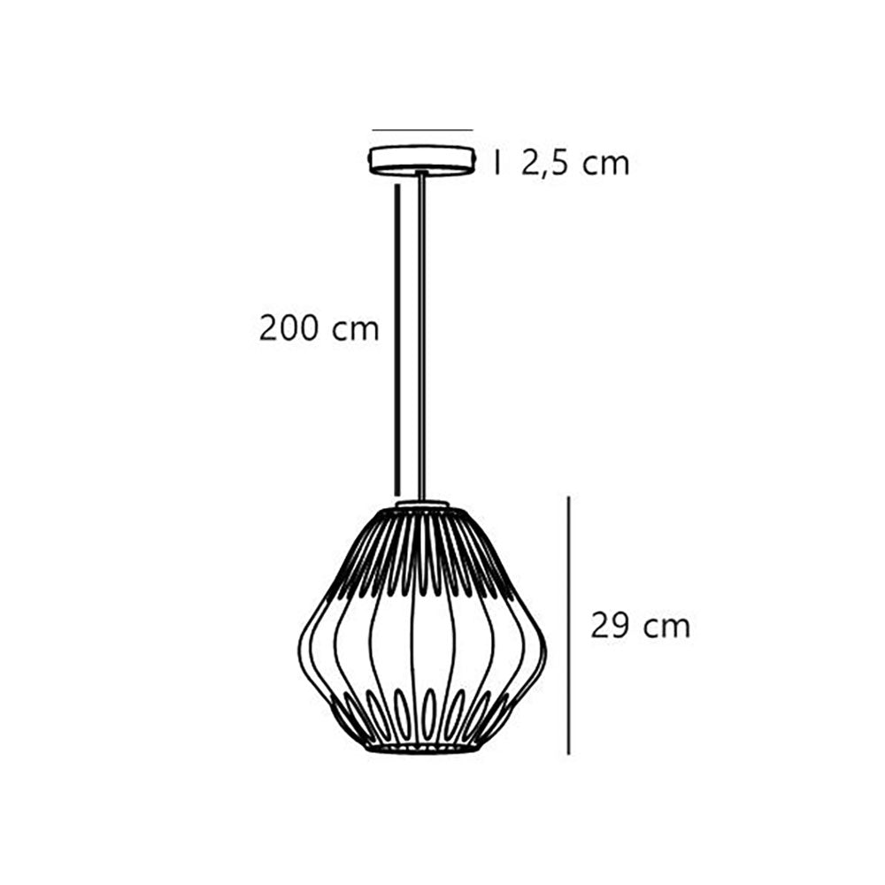 Maluca Pendant Opal White - 2612343001