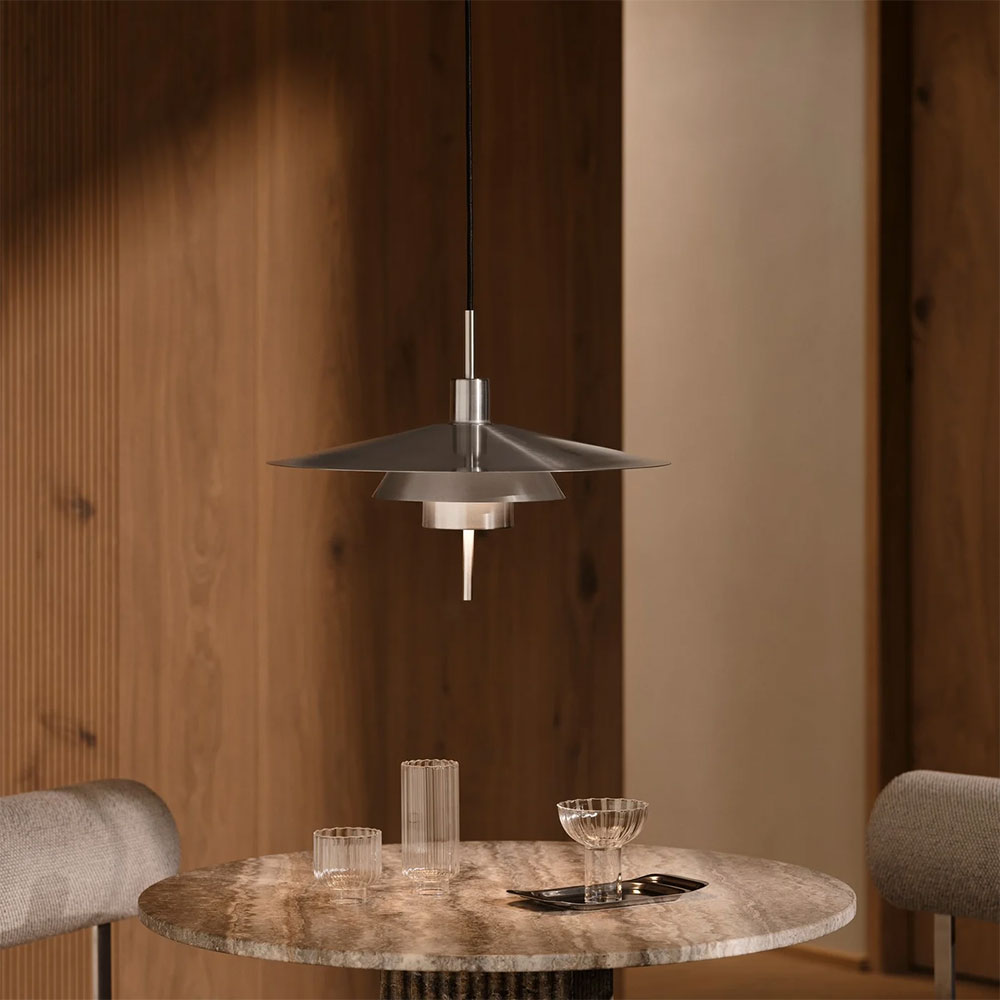 Latika Pendant Brushed Chrome - 2620133033