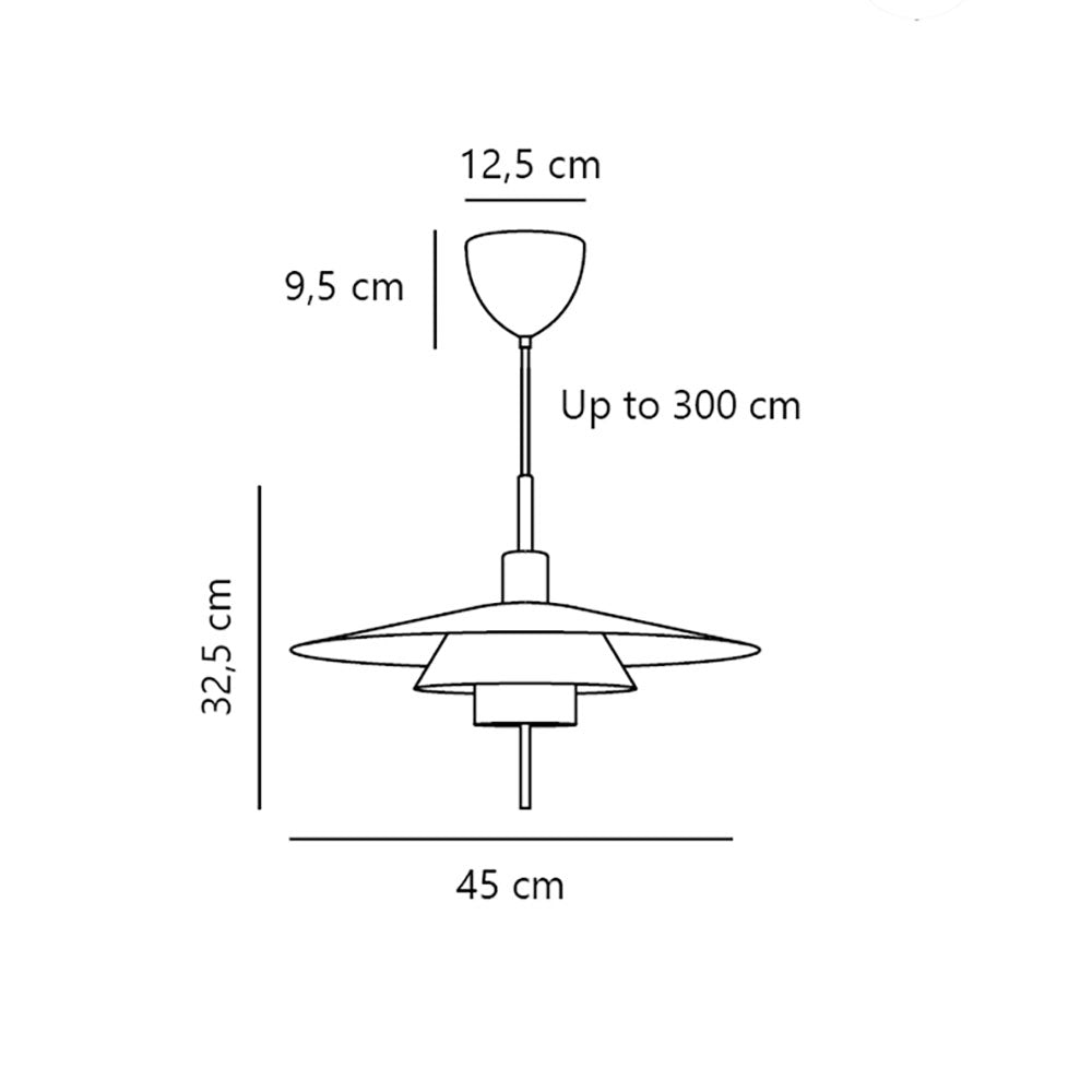 Latika Pendant Brushed Chrome - 2620133033