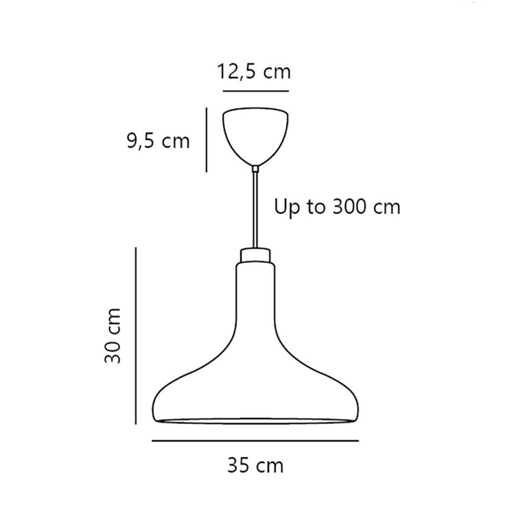 Fuji Pendant Black - 2620153003