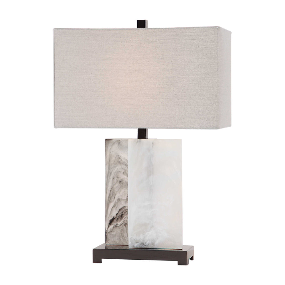 Vanda Table Lamp Black Nickel - 26215-1