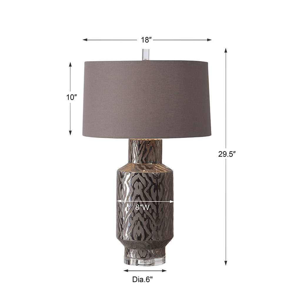 Zelda Table Lamp Metallic Bronze - 26217