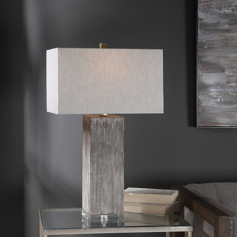 Vilano Table Lamp Grey - 26227