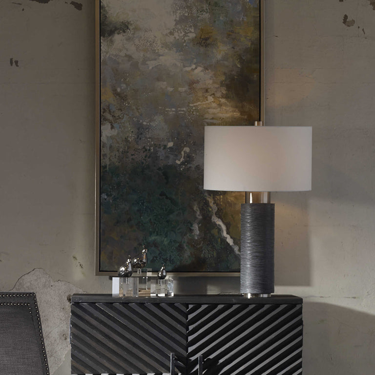 Strathmore Table Lamp Grey - 26357