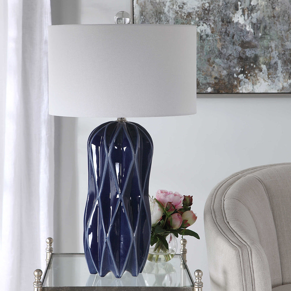 Malena Table Lamp Blue - 26358