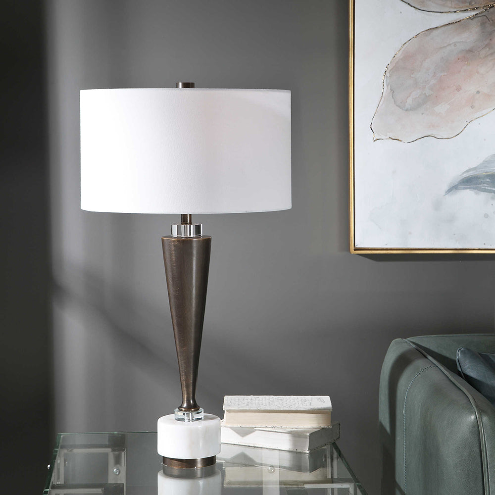 Merrigan Table Lamp Dark Bronze - 26376