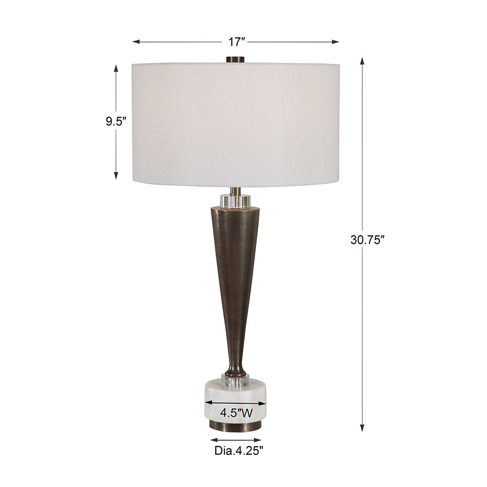 Merrigan Table Lamp Dark Bronze - 26376