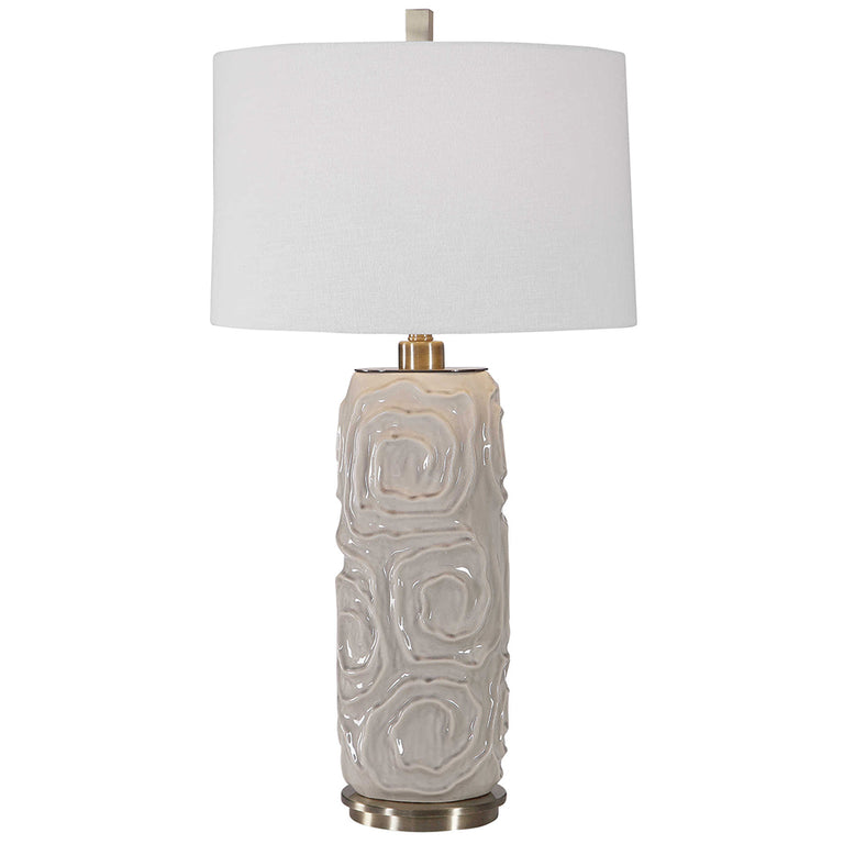 Zade Table Lamp Warm Grey - 26379-1