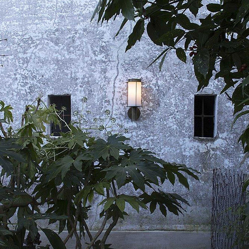 Loggia Outdoor Wall Light With White Glass IP44 - 264.01.OOB