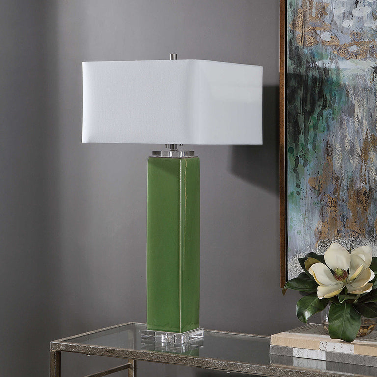 Aneeza Table Lamp Green - 26410-1