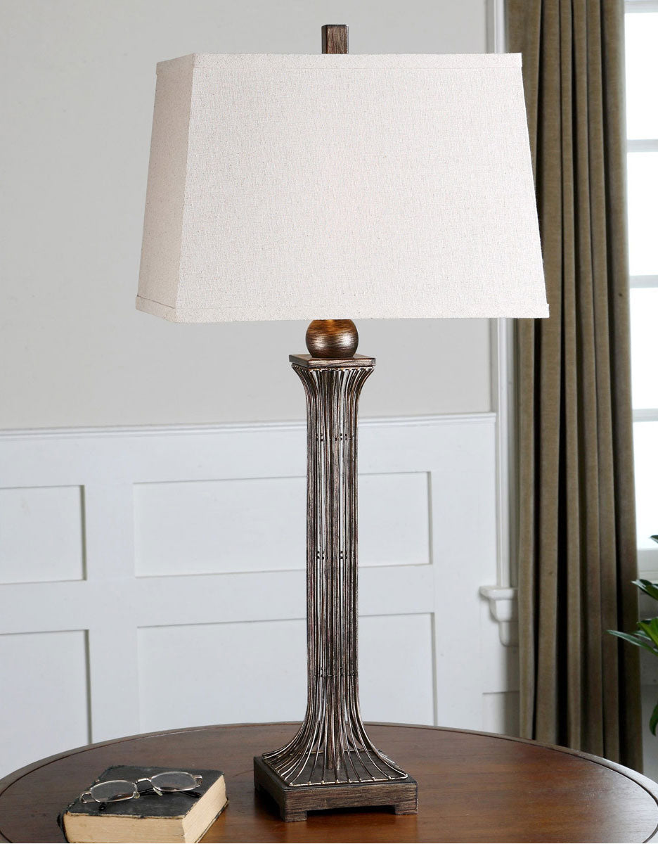 Coriano Table Lamp Dark Bronze - 26555-2