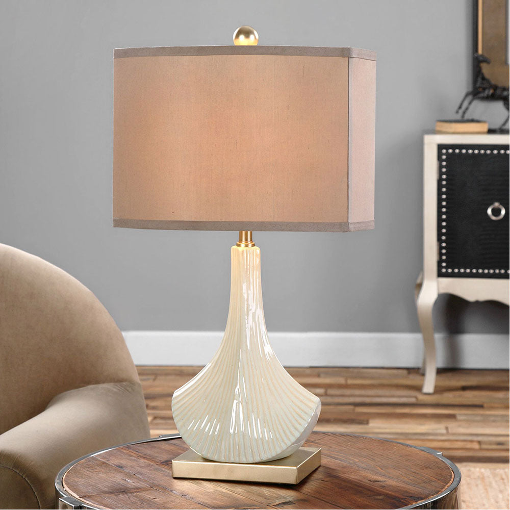 Cuchara Table Lamp Ivory - 26676-2