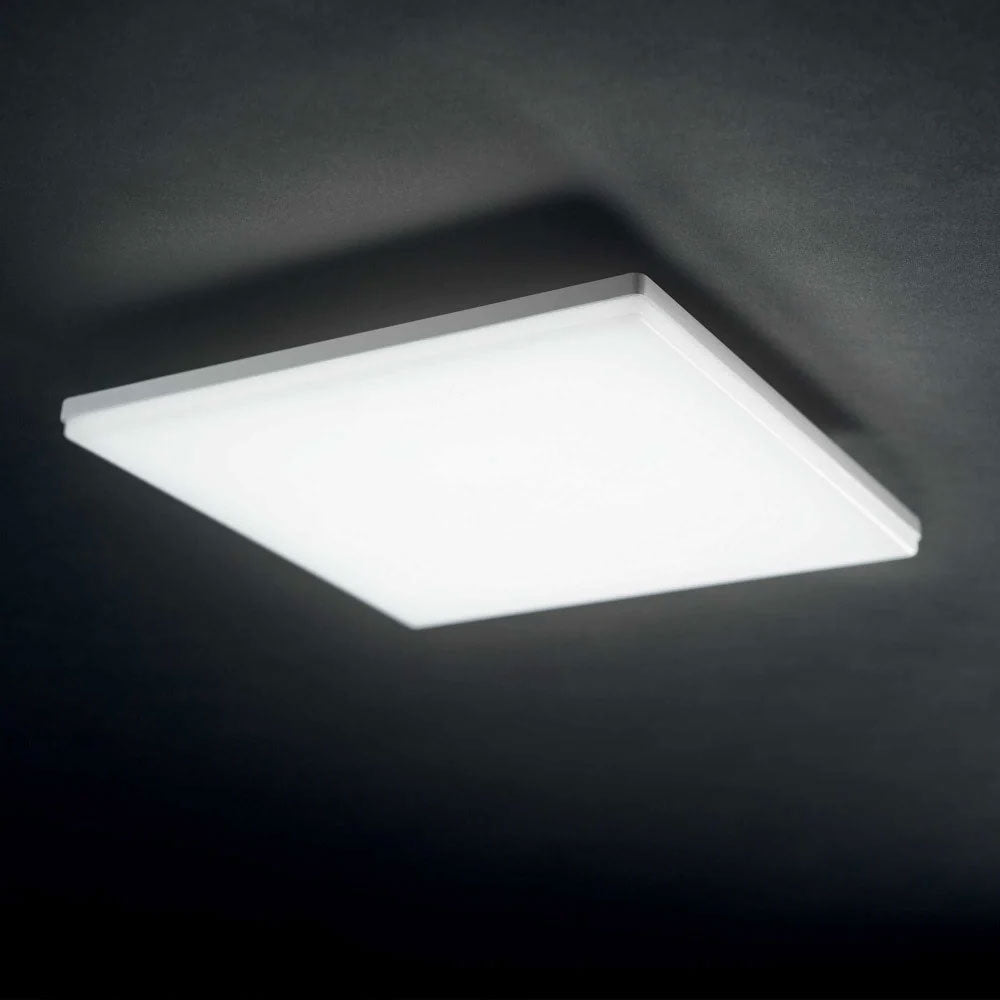 Mib PL 19W LED Square Outdoor Oyster White / Warm White - 269122