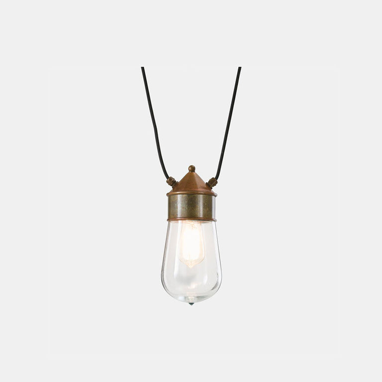 Drop Shape 1 Dual Cable Pendant Light IP55 - 270.02.ORT
